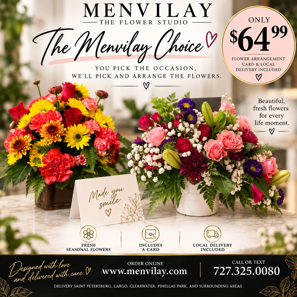 Menvilay's Choice – Designer's Choice Arrangement