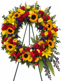 A Beautiful Life Wreath by Menvilay