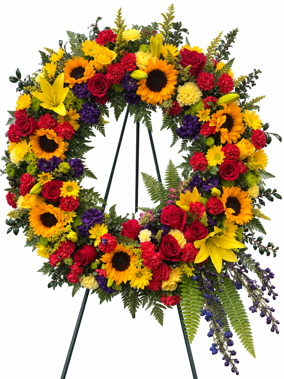 A Beautiful Life Wreath by Menvilay